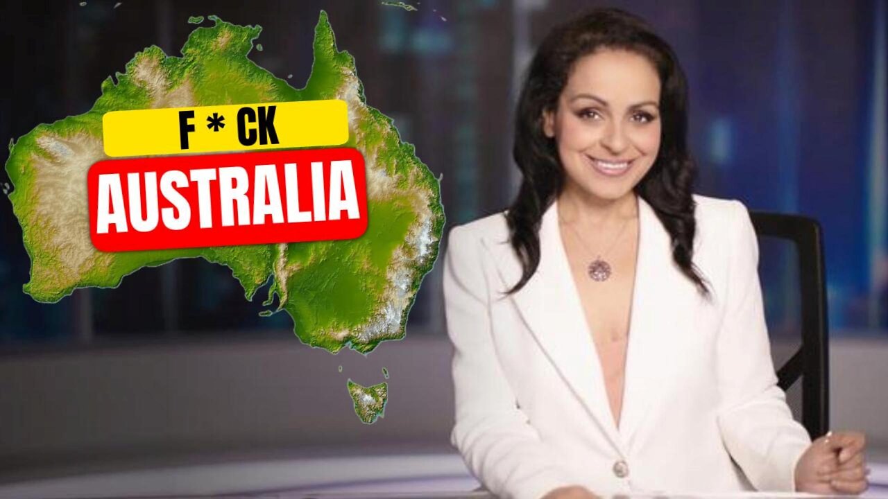 Australian News lady Takes a dump on America