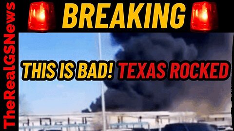 ⚠️ **BREAKING** Huge EXPLOSION in TEXAS! Black Thick Smoke seen Miles AWAY