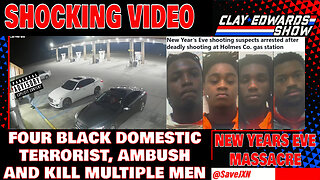 GRAPHIC WARNING - MISSISSIPPI BLACK ON BLACK GAS STATION MASSACRE CAUGHT ON VIDEO