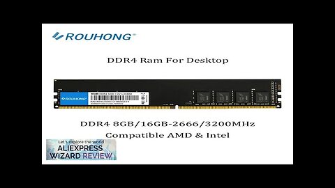 DDR3 DDR4 4GB 8GB 16GB Desktop Memoria RAM PC3 1.5V 240Pin 1066 Review