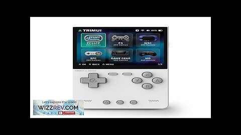 TRIMUI BRICK 256G Handheld Game Console 3.2'' IPS Screen Linux System Trimui Review