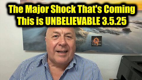 Charlie Ward SHOCKING 3.5.25 - The Major Shock That's Coming > This is UNBELIEVABLE