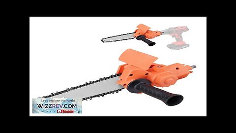 6 Inch Portable Electric Chainsaw Conversion Head Kits Electric Drill to Electric Review