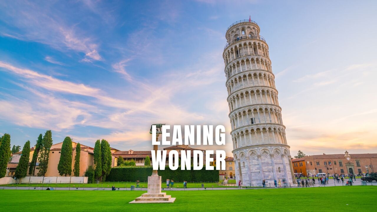 Leaning Wonder #pisa #leaningtower #italytravel #tuscany #travelsongs