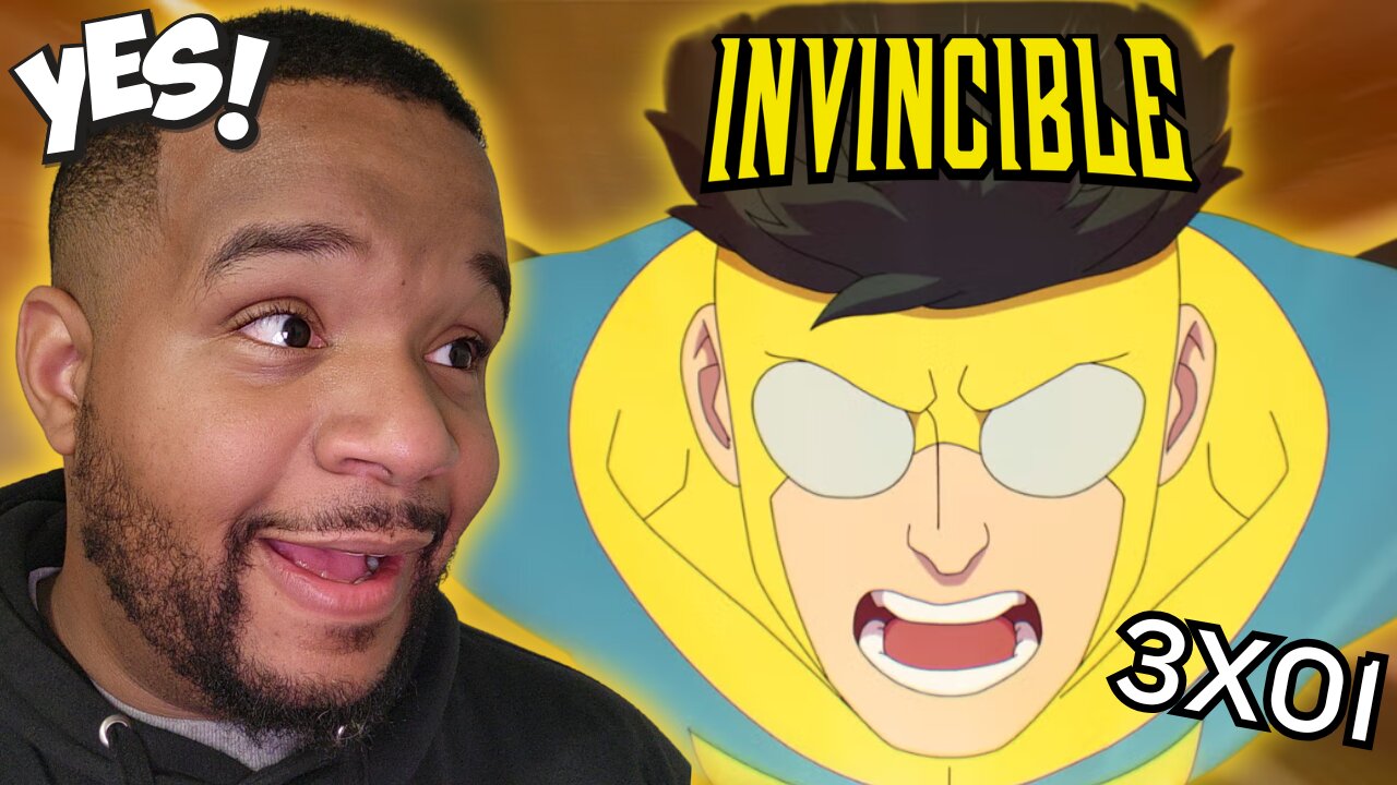 UNCUT INVINCIBLE S3 EP. 1 "YOU'RE NOT LAUGHING NOW" REACTION