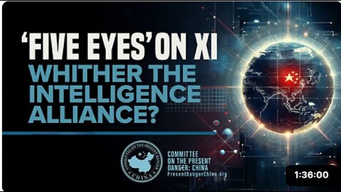 Intelligence Alliance says Already at War w/ China