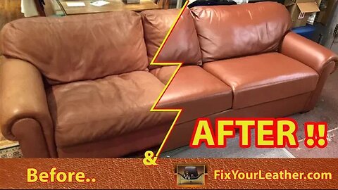 Revive Your Worn-out Leather Couch With Our Amazing Leather Repair Dyes!