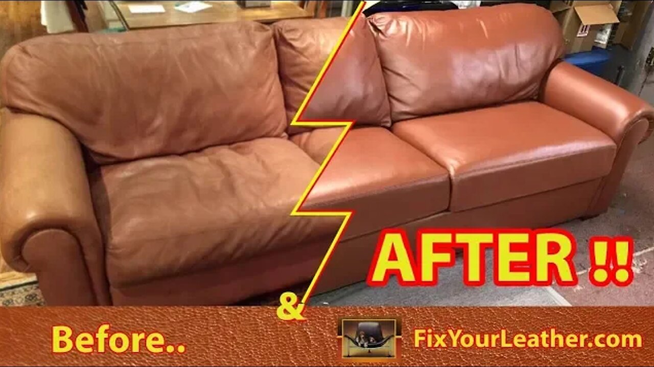 Revive Your Worn-out Leather Couch With Our Amazing Leather Repair Dyes!