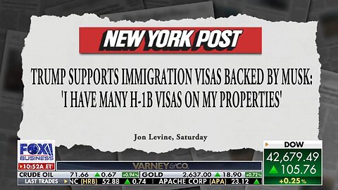 NY Post reporter reveals his conversation with Trump about H1-B visas