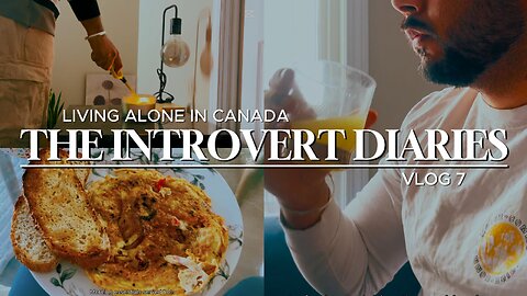 INTROVERT Diaries | Day off from Work | Self-care, Morning and Night Routine, Living Alone in Canada