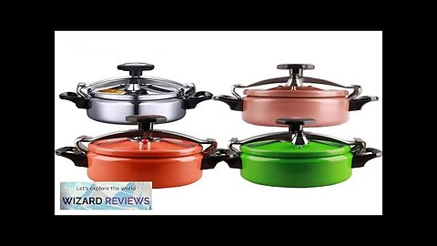 2/3L Kitchen Pressure Cooker Aluminum Soup Pot Portable Cooking Pot Outdoor Camping Review