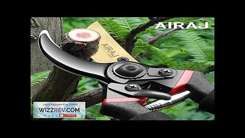 AIRAJ Multifunctional Garden Trimming Tool Heavy-Duty Sharp Manual Trimmer Professional Review