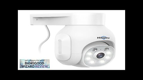 Hiseeu WHD405 Outdoors Security Camera 5MP PTZ Wireless Color Night Vision Motion Review