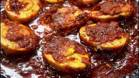 Delicious Egg (Anda) Tawa Fry ASMR Cooking