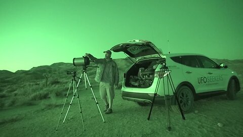 Behind the Scenes: Sky-Watching for UFO Activity at Spangler Hills in California's Mojave Desert