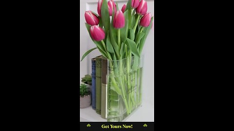 Book-Shaped Vase