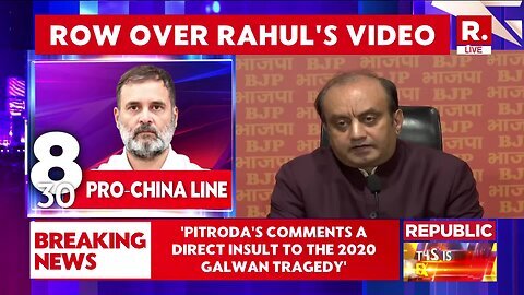 Breaking_ Congress Washes Hands Off Sam Pitroda's Remark Downplaying China Threat _ Rahul Gandhi