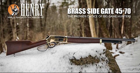 Henry Brass Sidegate Lever 45-70