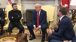 Zalensky hurled from WH after calling JD a "Bitch"