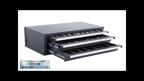 VEVOR End Mill Dispenser Cabinet Three-Drawer End Mill Organizer Cabinet for 1/8" Review