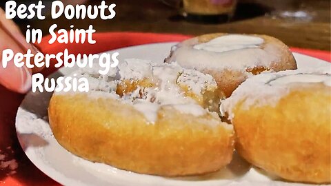 I'm a Donut Expert and I Found the BEST Donuts in St Petersburg Russia!