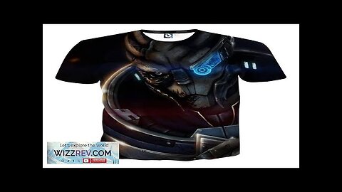 Mass Effect Vetra NYX Rider Squad Turian Portrait T-Shirt Review