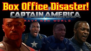 Captain America's Box Office Collapses In Second Weekend! Media Shills For Marvels Latest FLOP!