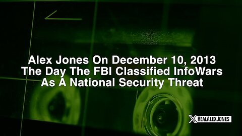 The FBI owes Alex Jones at least $1.5 billion dollars.