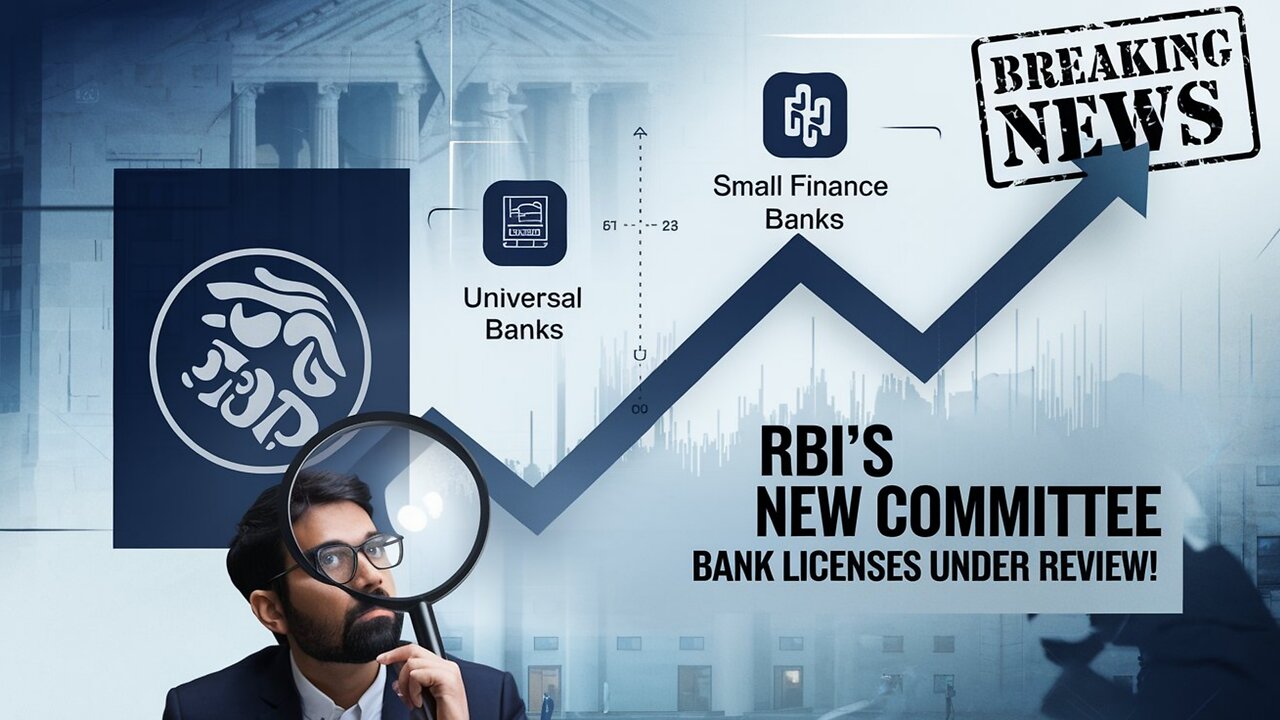 "RBI's New Advisory Committee: Evaluating Licenses for Universal and Small Finance Banks🏦 📈"