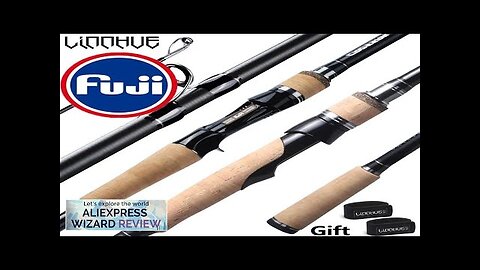 LINNHUE Fishing Rod TS Fuji Guide Lure Rod 1.68-2.7m 2/3 Section Carbon Review