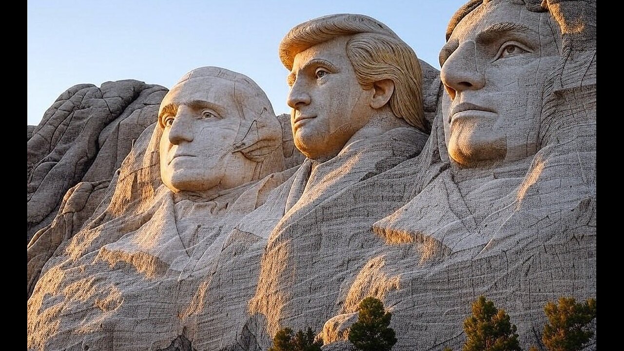 Trump belongs on Mount Rushmore