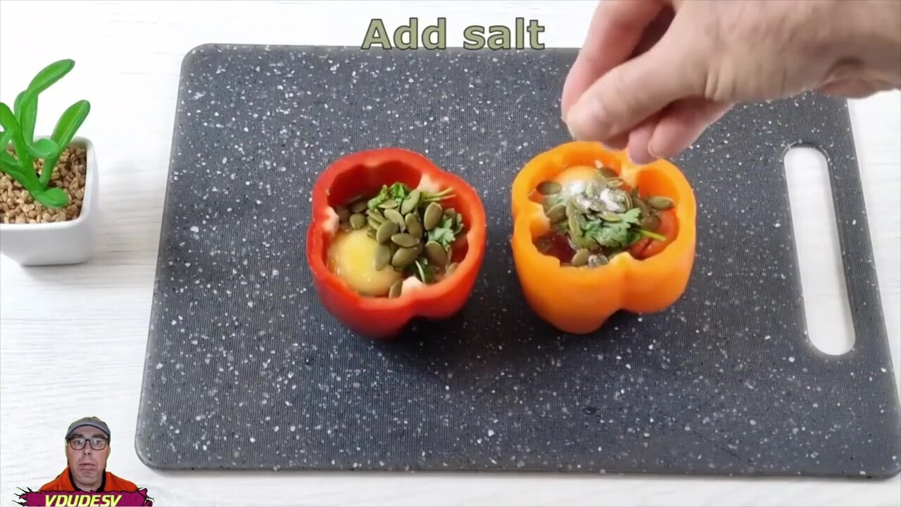 Bell peppers can be a amazing breakfast