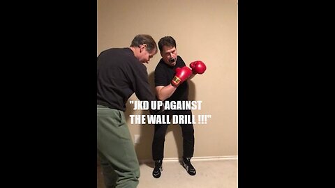 JKD UP AGAINST THE WALL DRILL BY JKD SIFU MIKE GOLDBERG