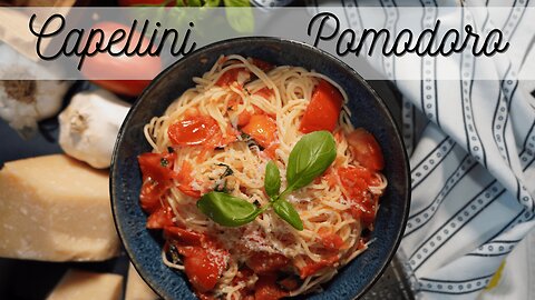 Capellini Pomodoro Recipe 🍅 A Quick & Flavorful Italian Classic**