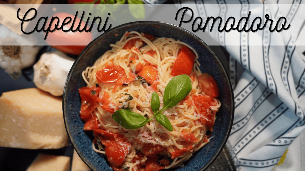 Capellini Pomodoro Recipe 🍅 A Quick & Flavorful Italian Classic**