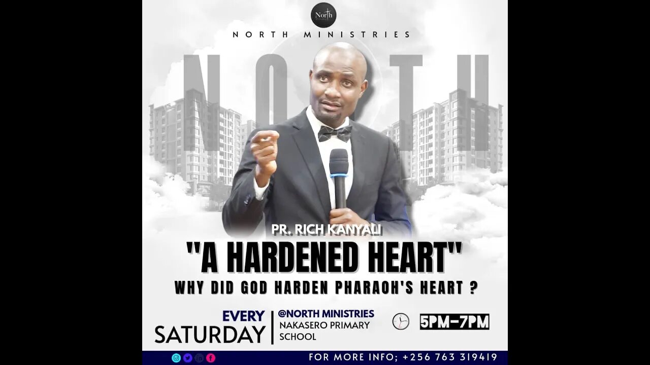 North Ep.26_A Hardened Heart. Why did God harden Pharaoh’s heart? | Pastor Rich Kanyali