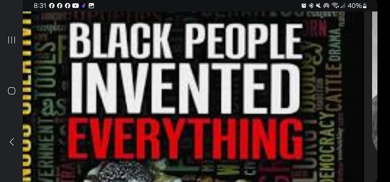 BLACK PEOPLE INVENTED EVERYTHING YOU USE AND SEE!