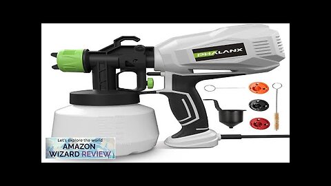 PHALANX Paint Sprayer 6 FT Corded HVLP Electric Spray Paint Gun Review