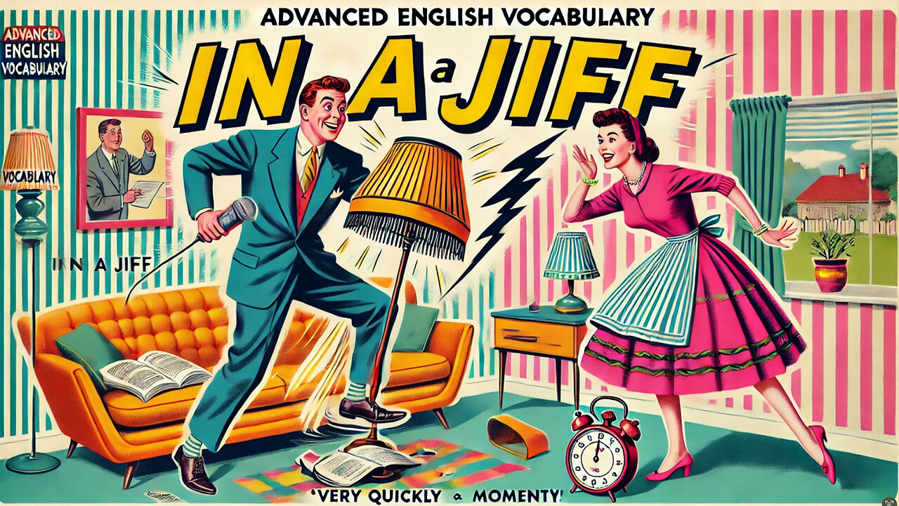 Vocabulary and Pronunciation "IN A JIFF" Advanced English