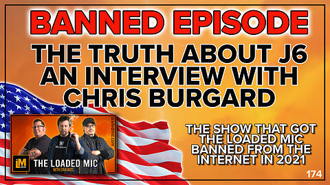 BANNED EPISODE – THE TRUTH ABOUT J6 – INTERVIEW WITH CHRIS BURGARD | The Loaded Mic | EP174