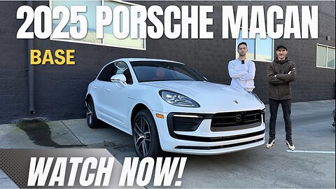 Any changes in the 2025 PORSCHE MACAN Gas BASE?