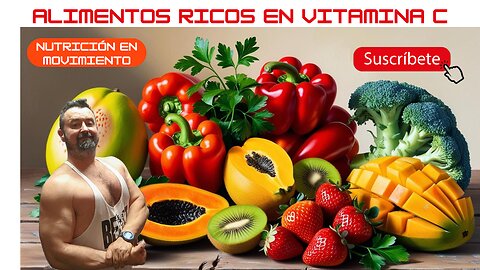 ⚡ Los 8 Alimentos con MÁS VITAMINA C que NO Conocías 🍓🥝