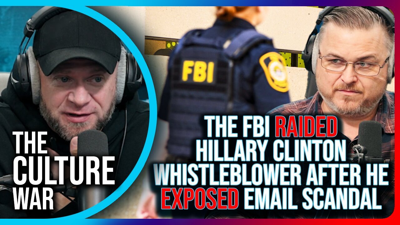 Tim Pool | The FBI RAIDED Hillary Clinton Whistleblower After He EXPOSED Email Scandal