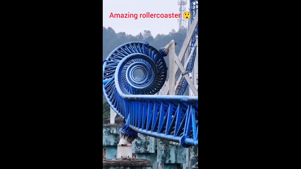 Amazing rollercoaster😲