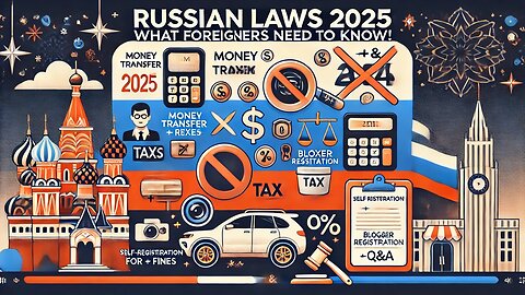 Russian Laws for Foreigners in 2025 | Live Q&A Session 🚨