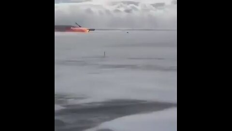 Video capturing the moment a Delta Air Lines plane crashed in Toronto with passengers surviving