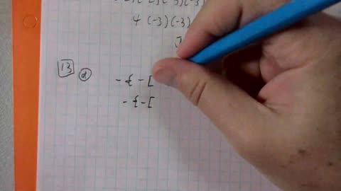 Saxon Algebra 1 Lesson 13 (d)