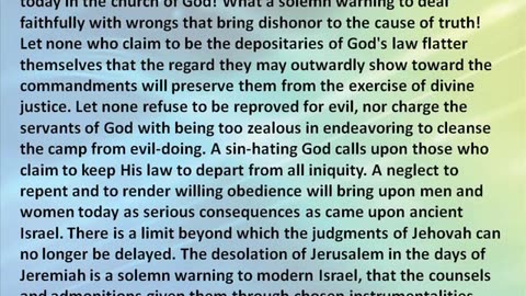 Total Transformation – 1012 Jeremiah prophet of doom by Walter Veith