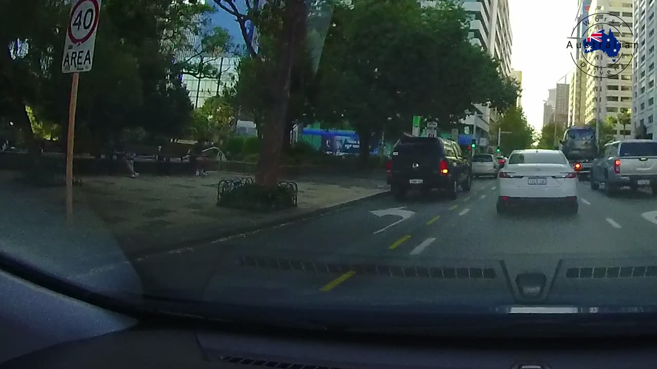 Left turn ONLY straight lane why are you in this lane in the first place