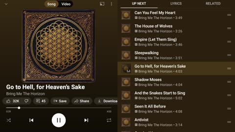 Bring Me The Horizon (Sempiternal) Full Album